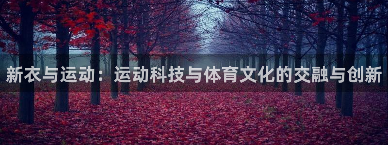 安信16平台招商：新衣与运动：运动科技与体育文化的交融与创新