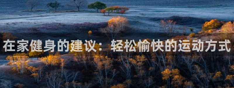 安信16体育f开号：在家健身的建议：轻松愉快的运动方式