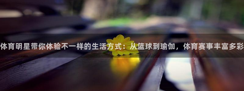 意昂3注册：体育明星带你体验不一样的生活方式：从篮球到瑜伽，体育赛事丰富多彩