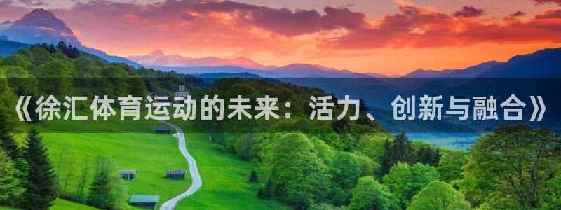 安信16体育免费注册入口：《徐汇体育运动的未来：活力、创新与融合》